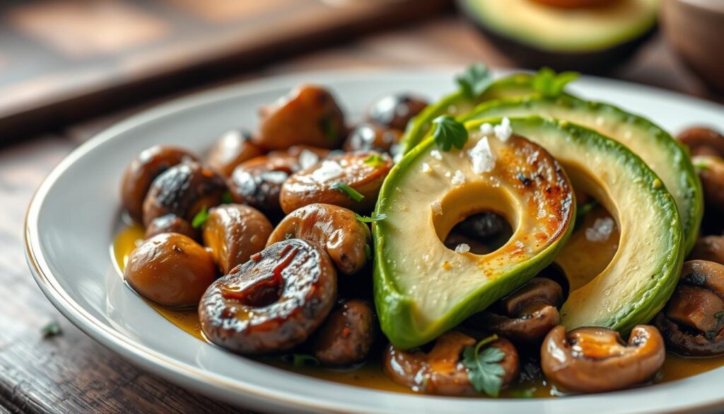 mushrooms and avocado recipes