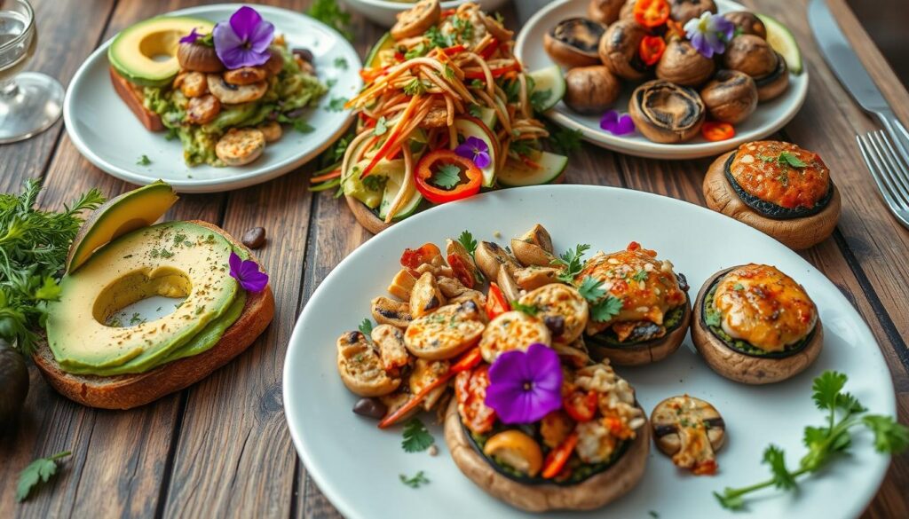 vegan mushroom and avocado recipes