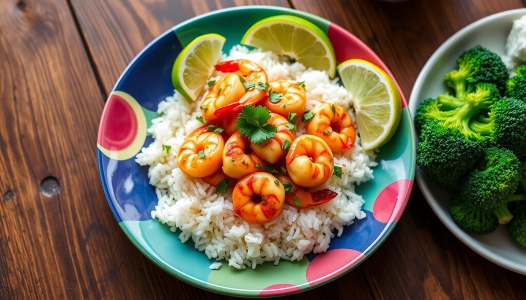 Hello Fresh shrimp meal