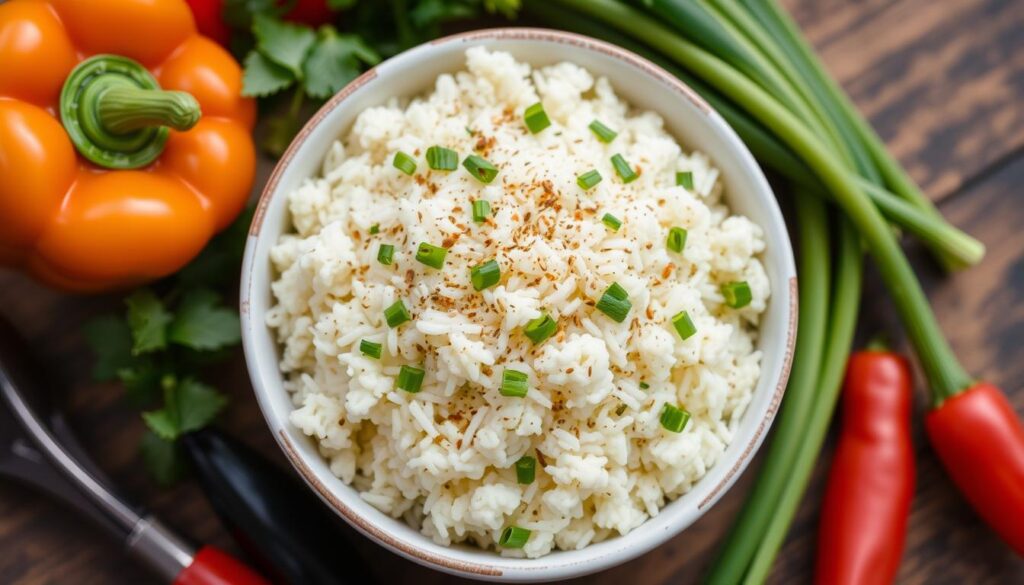 Seasoned Cauliflower Rice