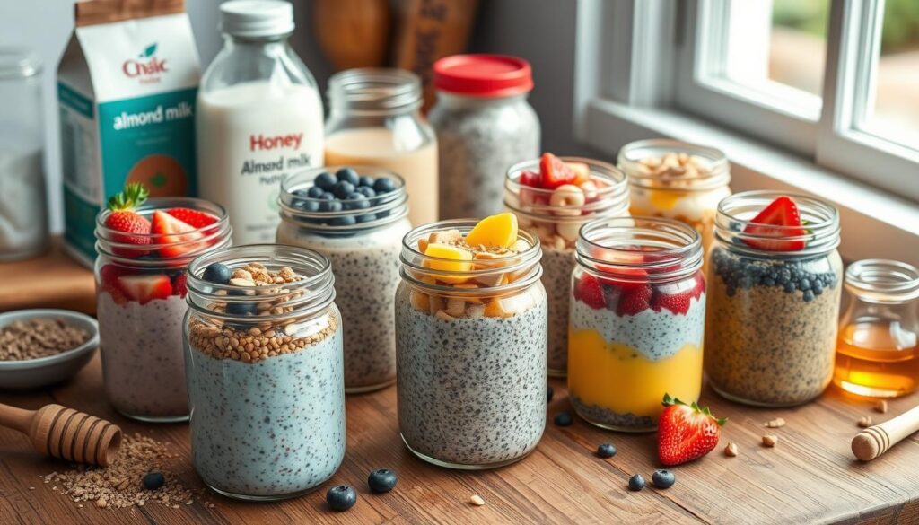 chia pudding meal prep