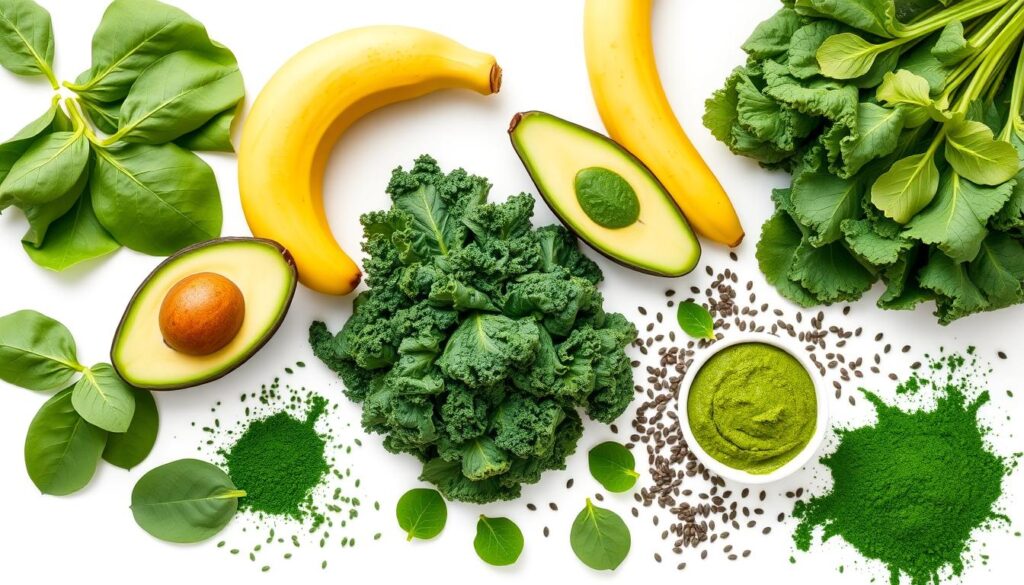 green superfood smoothie ingredients