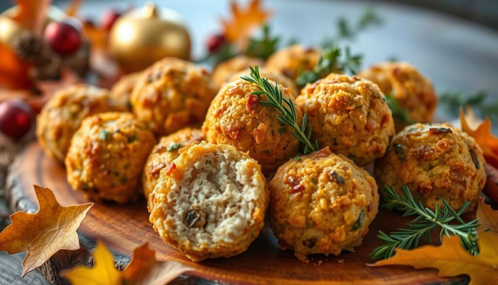 turkey stuffing balls